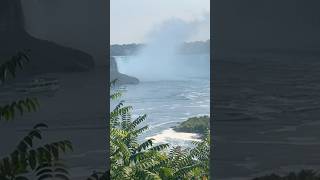 Stunning view of the three Niagara Falls Horseshoe in Canada and American amp Bridal Veil in the US [upl. by Ahsem]