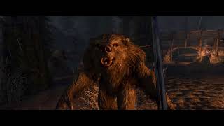 Skyrim Mod SE IA92s Werebears In Skyrim PS4XBOX1 [upl. by Hayalat]