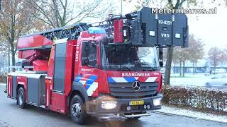 Mispoes brandweer in Assen [upl. by Zilvia578]