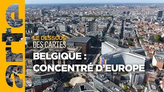 Belgique  concentré dEurope  Le Dessous des Cartes  ARTE [upl. by Mathilda]