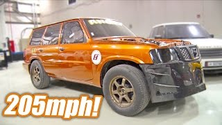 2000hp Nissan Patrol  205 MPH RECORD [upl. by Selwyn]