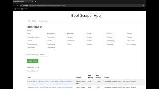 Goodreads Advanced Search Demo  Filter and Scrape Books Easily [upl. by Dorsy]