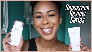 MISSHA All Around Safe Block Sun Milk amp Safe Block Sun Essence  Sunscreen Review Series [upl. by Anitsihc]