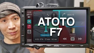 Everything You Need To Know  ATOTO F7WE Double DIN Car Stereo Wireless CarPlay amp Android Auto [upl. by Ylloj132]