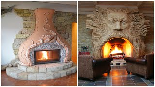 100 Beautiful fireplaces for indoor and outdoor use Unique of and industrial fireplaces [upl. by Rebmat]