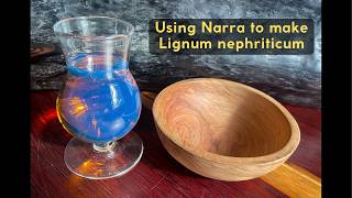 Using Philippine Narra 🌱 to make Lignum nephriticum [upl. by Bez]