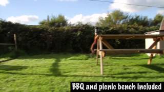 Log Pods at Tollgate Farm Caravan and Camping Park  Perranporth [upl. by Oinotnaesoj]