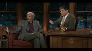 Morgan Freeman reacts to my Morgan Freeman impression [upl. by Otilesoj]