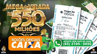 MEGA DA VIRADA 2023 BOLÃO OFICIAL CAIXA SEM SAIR DE CASA🍀 [upl. by Katha914]