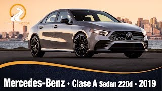 MercedesBenz Clase A Sedan 220d 2019  Video e Información  Review en Español [upl. by Doownil803]