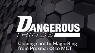 Clone Proxmark3 dump file to Magic Ring with MCT app on Android [upl. by Bayless618]