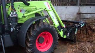 Farmers Guardian Claas Axos 340 CX with MX FL 80 loader [upl. by Furr]