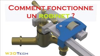 Comment fonctionne un robinet  How Does a Water Tap Work [upl. by Eelanaj]