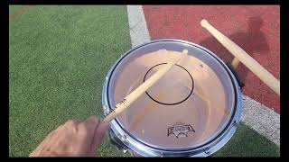 KHSMB  Snare Cam Ron S 1109 MSBA Finals day [upl. by Aknayirp841]