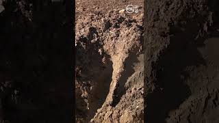 Worker saved by coworker after being buried alive in a trench collapse [upl. by Adah21]