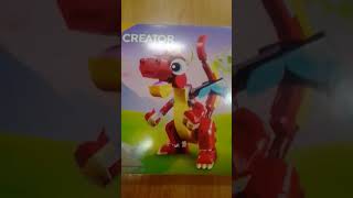 Brand New Lego Creator 3in1 Red Dragon 31145 Price 15 [upl. by Adkins]