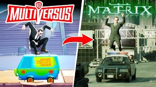 ALL Agent Smith References Secrets and Easter Eggs in Multiversus The Matrix [upl. by Benita]