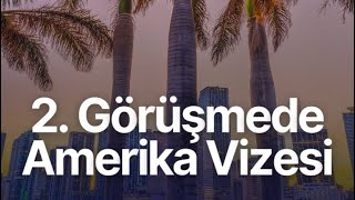 İkinci kere red yememek için turistik Amerika vize görüşmesinde ne yapmalısınız [upl. by Eidnarb]