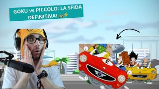 GOKU VS PICCOLO IN UNA CORSA FOLLE Chi vincerà questa sfida a 215 kmh 🚗🔥 [upl. by Trevethick]