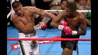 Felix Tito Trinidad Vs Fernando Vargas Highlights WBA IBF Titles [upl. by Ahola]