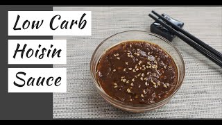 Low CarbKeto Friendly Hoisin Sauce Fast and Easy [upl. by Groark]