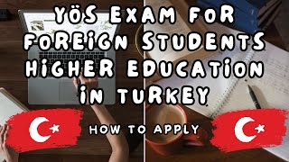 YÖS Exam For Foreign Students  HOW TO APPLY [upl. by Malkin]