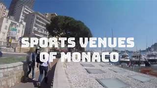 Sports venues of Monaco 🇲🇨  F1 Circuit Circuit de Monaco Stade Louis II amp MonteCarlo Masters [upl. by Neffets]