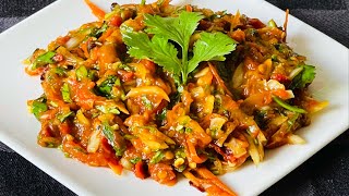 পোড়া টমেটো ভর্তা  Tomato Vorta  মজাদার টমেটোর চাসনি  Bangladeshi vorta Recipe [upl. by Shea]