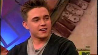 Jesse McCartney Its On With Alexa Chung December 15 2009 [upl. by Thom]