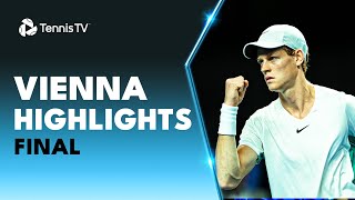 Daniil Medvedev vs Jannik Sinner EPIC Showdown  Vienna 2023 Final Highlights [upl. by Addiego]