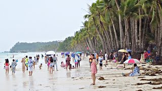 Look This is BORACAY White Beach and Bulabog Beach on October 27 2024 930am Walk [upl. by Pliske]