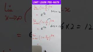 Limits learn proMath Math Class 12th mathsolutions maths limit calculus mathstricks [upl. by Oz]