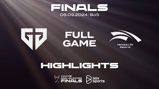 Full Highlights GEN vs HLE  Chung Kết LCK Mùa Hè 2024 [upl. by Barny]