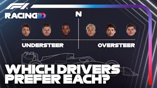 Understeer vs Oversteer Explained  F1 TV Racing ID [upl. by Nodnrb]