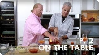 Mario Batalis TwoMinute Calamari  On The Table with Eric Ripert  Episode 2 Part 2 [upl. by Loram]