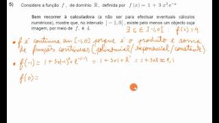 Teorema de Bolzano  Matemática 12º Ano [upl. by Sonnie]