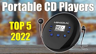 Portable CD Players  Top 5 Best Portable CD Players 2022 [upl. by Enelear408]