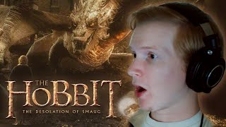 Watching The Hobbit 2 Desolation of Smaug REACTION [upl. by Araed]