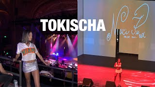 TOKISCHA concert SF vlog [upl. by Nosraep]