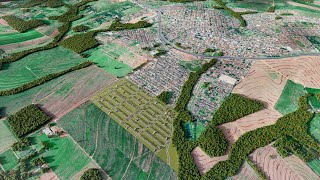 Loteamento Terraliz  Mandaguaçu PR  Maquete Eletrônica [upl. by Kauffman]