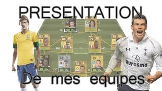 FIFA 13 Ultimate Team Presentation déquipe  HD FR [upl. by Noivaz]