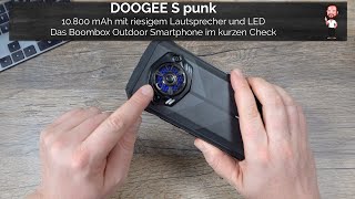 DOOGEE S punk  Outdoor  Smartphone mit Party Funktion und riesigem Akku [upl. by Delainey]