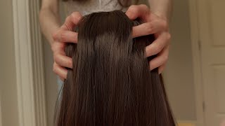 ASMR gentle scalp massage to help you sleep😴  no talking [upl. by Butterworth]