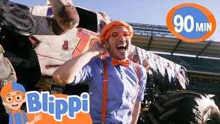 Monster Truck  Blippi Songs 🎶 Educational Songs For Kids [upl. by York]