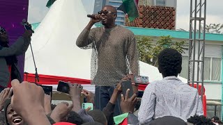 SAUTI SOL’s BIEN LIVE PERFORMANCE AT GEN Z SABA SABA CONCERT AT UHURU PARK  TUJIANGALIE  INAUMA [upl. by Seitz]