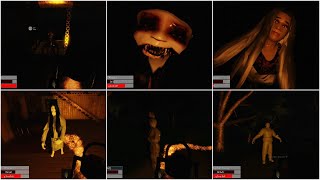 ALL SCARY MOMENTS AND JUMPSCARES  Kampong  Chapter 2  Roblox [upl. by Ahsitniuq]