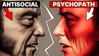 ASPD Vs Psychopathy  How To Spot The Difference Antisocial vs Psycho [upl. by Ardnuhs]