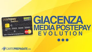 Giacenza media Postepay Evolution Poste Italiane a cosa serve e come calcolarla [upl. by Yonina]