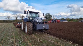 Semis de blé 2021  Full New Holland  T7 230 Black  T7 245 Blue Power  AgriFarm [upl. by Akirat786]