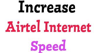 How To Use Fastest Internet Speed Service In Airtel [upl. by Amlez]